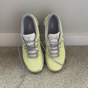 Never worn on cloud sneakers